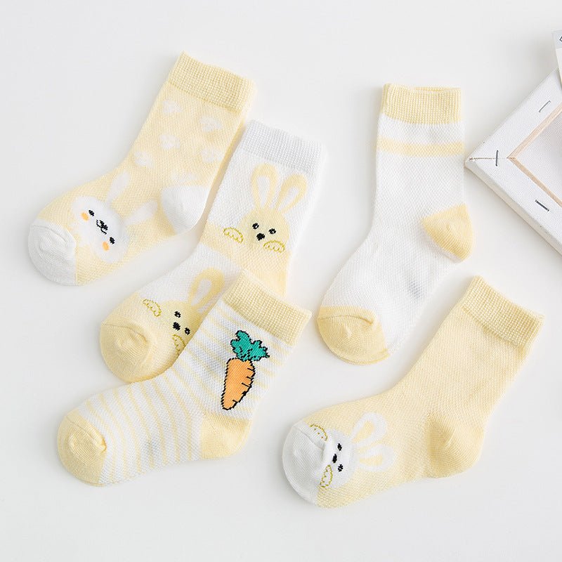 Cotton breathable male and female baby socks - Eva Essentials