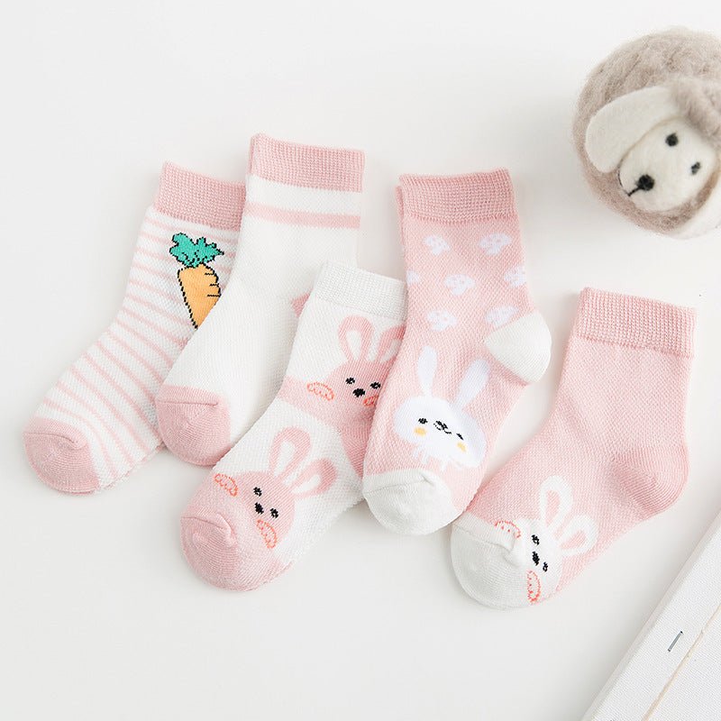 Cotton breathable male and female baby socks - Eva Essentials