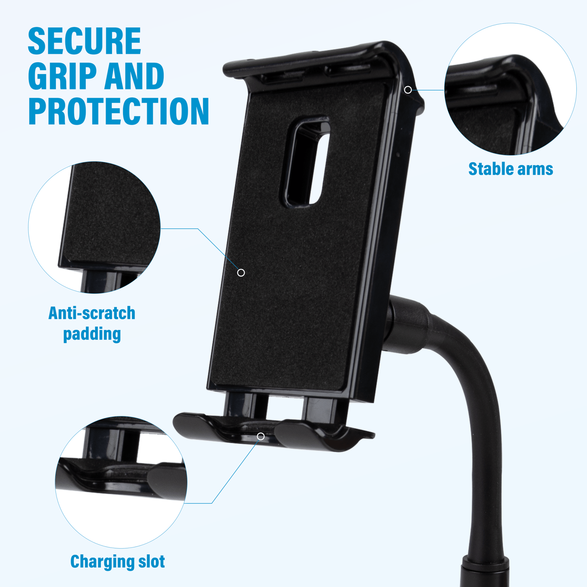 Cup Car Mount Holder 2 - In - 1 Tablet and Smartphone - Eva Essentials