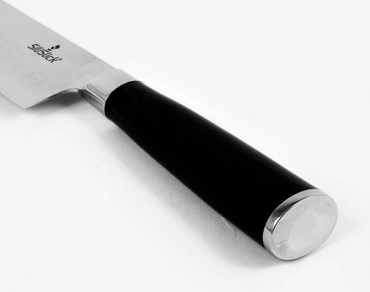 Damascus Stainless Steel Knife - Santoku Wave Design - Eva Essentials
