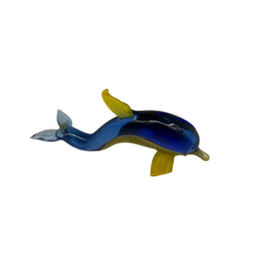 dolphin glass figurine collectable