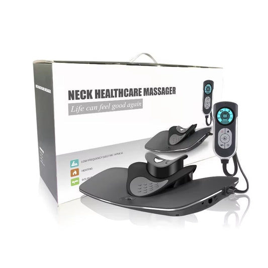 Electric Heat Therapy Massage Cervical Massager Pillow For Neck & Shoulder - Eva Essentials