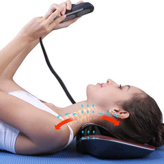 Electric Heat Therapy Massage Cervical Massager Pillow For Neck & Shoulder - Eva Essentials