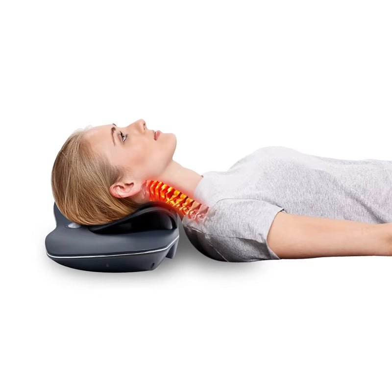 Electric Heat Therapy Massage Cervical Massager Pillow For Neck & Shoulder - Eva Essentials