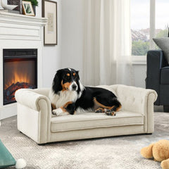 Elegant Rectangular Pet Bed For Medium And Large Dogs - Eva Essentials