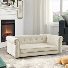 Elegant Rectangular Pet Bed For Medium And Large Dogs - Eva Essentials