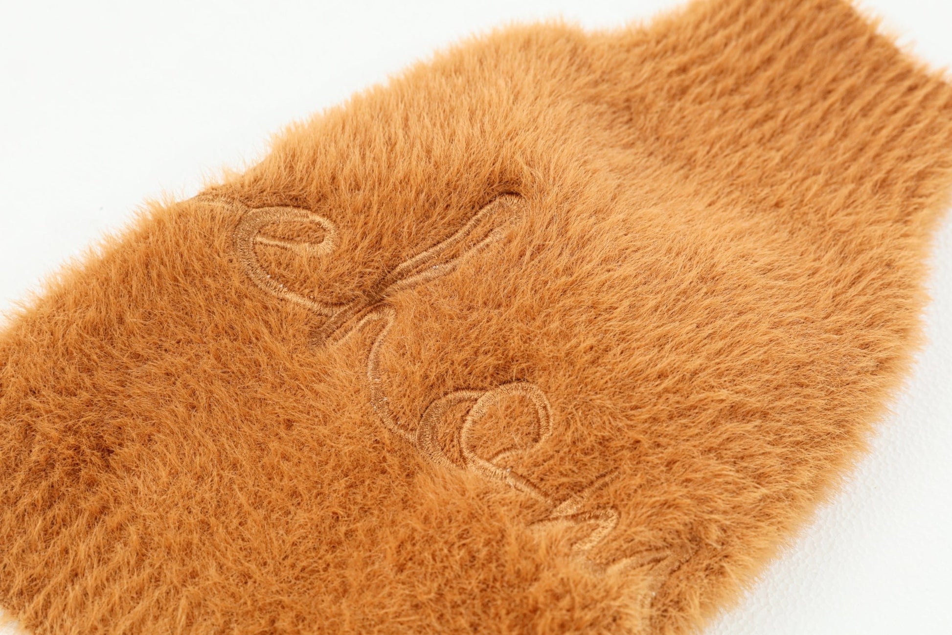 Eskimo Dog Fuzzy Sweater - Orange - Eva Essentials