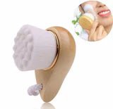 Facial Brush with Bamboo Handle - Eva Essentials