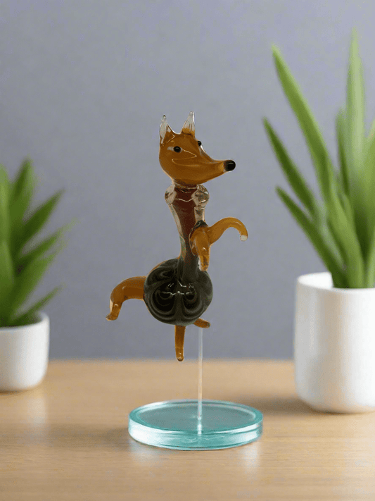 Fox Glass Figurine - Eva Essentials