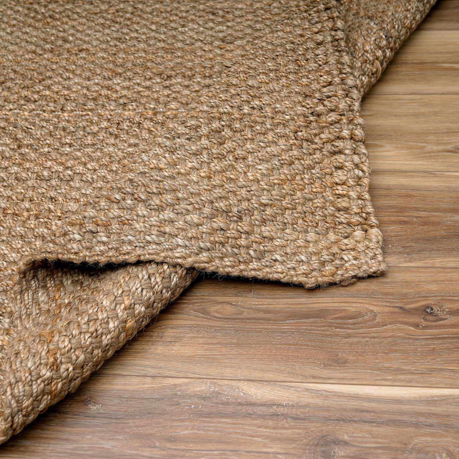 Herndon Braided Jute Rug - Eva Essentials