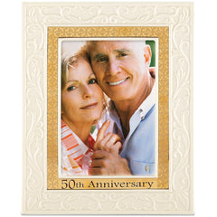 Lenox American by Design Portrait Gallery 50th Anniversary Frame 5x7 - Eva Essentials
