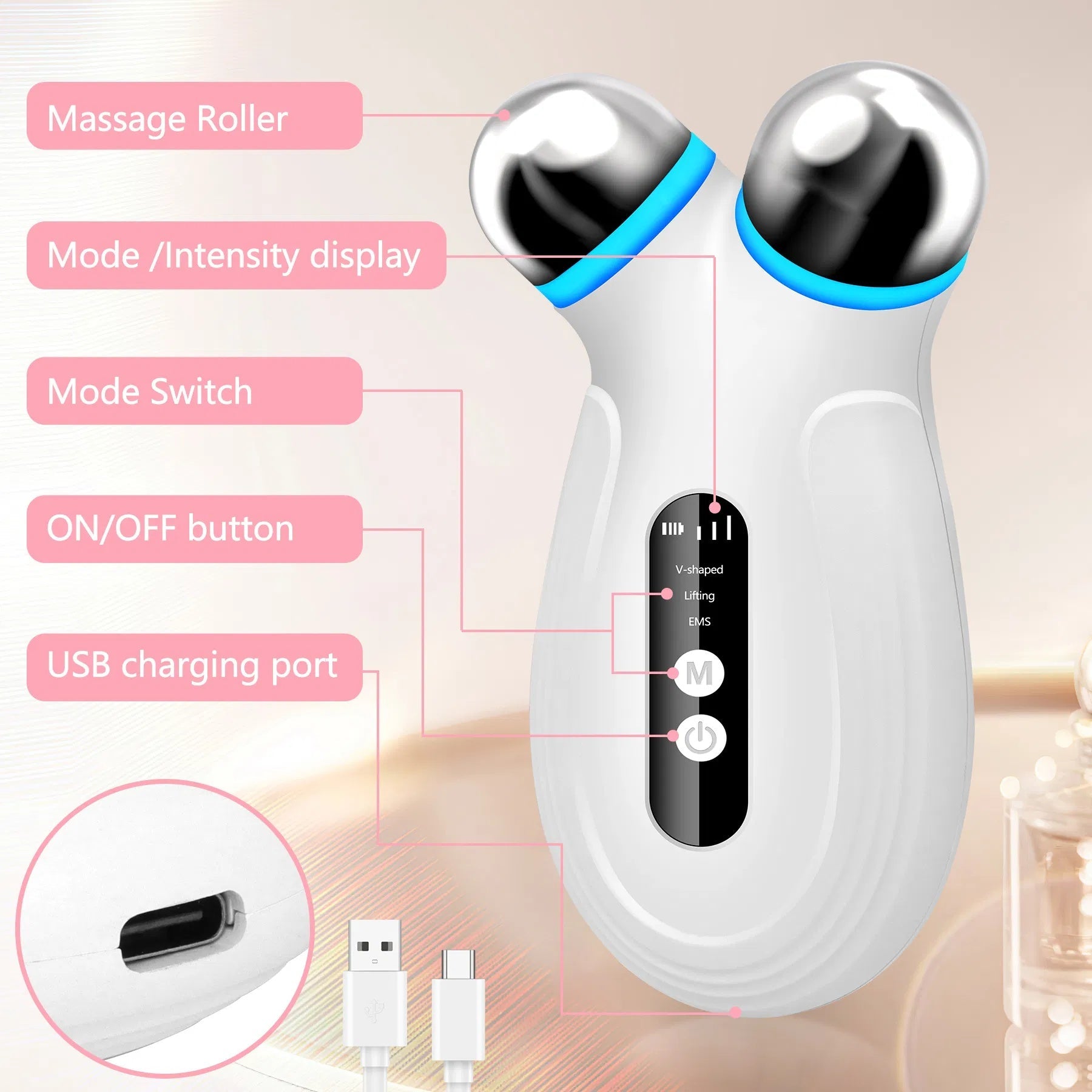 Micro Current Face Lift Tool - Eva Essentials