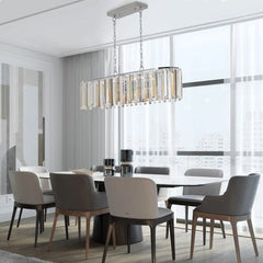 Modern Oval Crystal Chandelier Luxury Home Decor Fixtures - No Bulbs Unavailable Platform - Temu - Eva Essentials