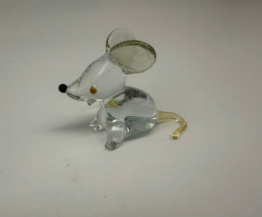 Mouse Glass Figurine - Eva Essentials