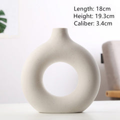 New Style Biscuit Vase Frosted Particle Flower Arranging Device - Eva Essentials