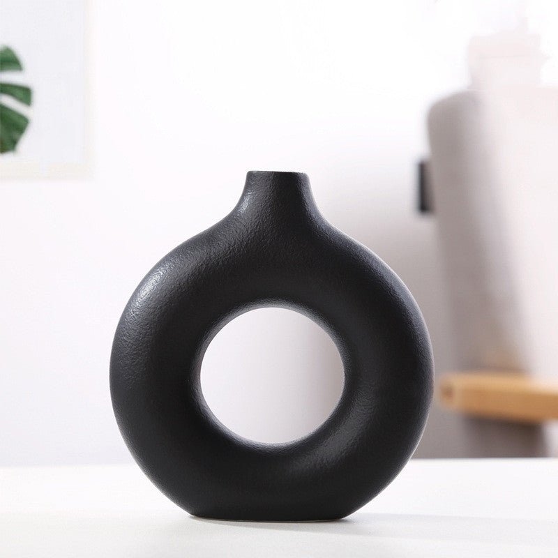 New Style Biscuit Vase Frosted Particle Flower Arranging Device - Eva Essentials