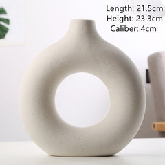 New Style Biscuit Vase Frosted Particle Flower Arranging Device - Eva Essentials
