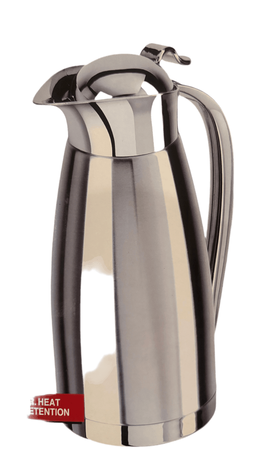 Oggi Clarisa Satin Finish Stainless Steel 54 Ounce Thermal Vacuum Carafe - Eva Essentials