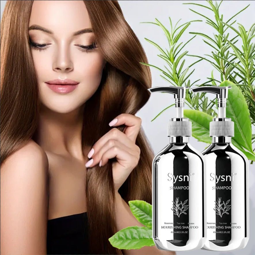 Organic Keratin, Rosemary & Tea Tree Shampoo - Eva Essentials