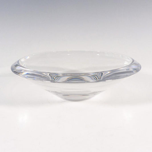 Orrefors Bracelet Lena Bergstrom Clear Crystal Bowl SIGNED - Eva Essentials