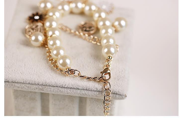 Pearl Flower Bracelet Jewelry - Eva Essentials