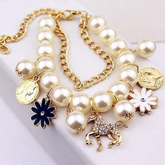 Pearl Flower Bracelet Jewelry - Eva Essentials