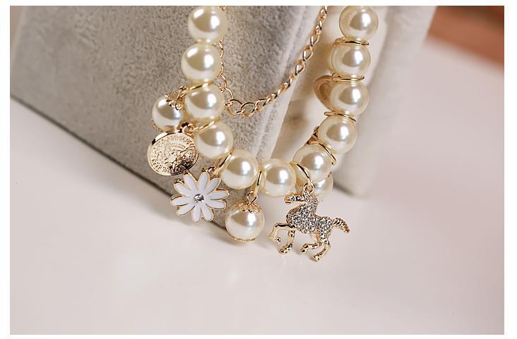 Pearl Flower Bracelet Jewelry - Eva Essentials