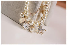 Pearl Flower Bracelet Jewelry - Eva Essentials