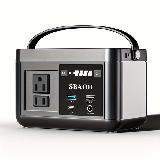 Portable Power Station P86,88.8Wh LiFePo4 Battery,with 120W AC Outputs, Solar Generator For Travel And Camping - Eva Essentials