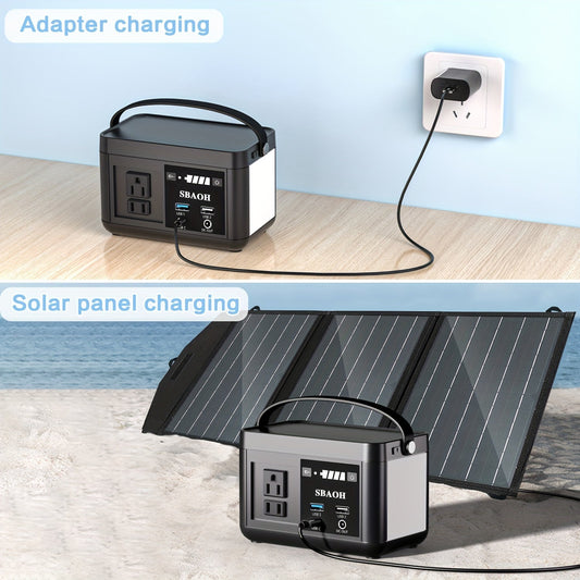 Portable Power Station P86,88.8Wh LiFePo4 Battery,with 120W AC Outputs, Solar Generator For Travel And Camping - Eva Essentials