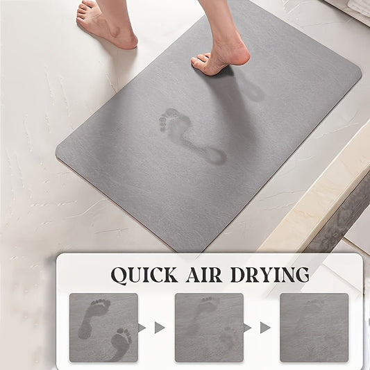 Quick - Dry Diatomite Bath Mat - Eva Essentials