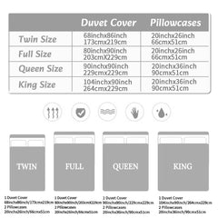 Turtle Bed Sets Ocean 3 Piece Turtle Themed Comforter Cover With 2 Pillowcases - Eva Essentials