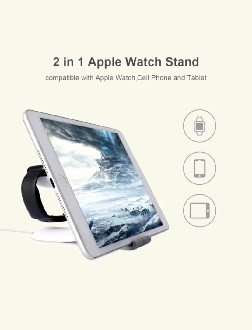 Watch Tablet and Phone Desk Stand Holder - Eva Essentials