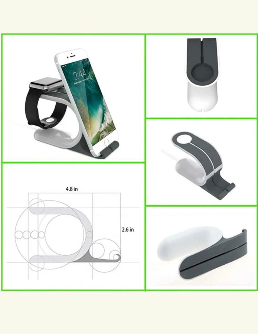Watch Tablet and Phone Desk Stand Holder - Eva Essentials