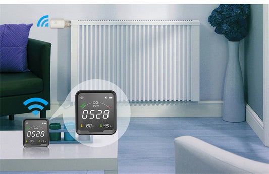 WIFI Smart Home Temperature And Humidity Sensor - Eva Essentials