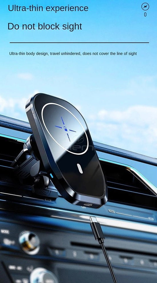 Wireless Car Phone Charging Air Vent Mount Holder 15W - Eva Essentials