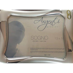Argenti Preziosi Sogno Wedding or Engagment Picture Frame 5" x 7" Made in Italy - Eva Essentials