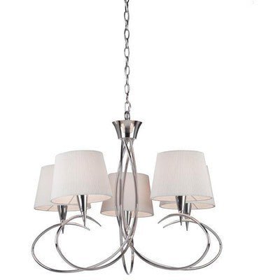 Artcraft Lighting SC165 Oslo Five - Light Chandelier, Chrome - Eva Essentials