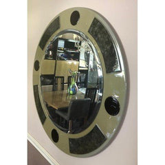 Artlennium Lacquered Frame Round Mirror - Eva Essentials