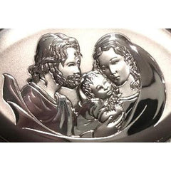 @BLUARGENTO Holy Family 4.5" x 3" Made In Italy - Eva Essentials