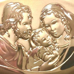 @BLUARGENTO Holy Family 4.5" x 3" Made In Italy - Eva Essentials