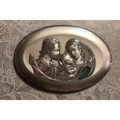 @BLUARGENTO Holy Family 4.5" x 3" Made In Italy - Eva Essentials