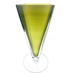 Badash Crystal Olive Vase Signed - Eva Essentials