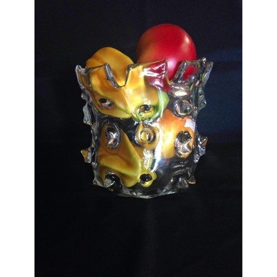 Clear Crystal Textured Vase - Eva Essentials