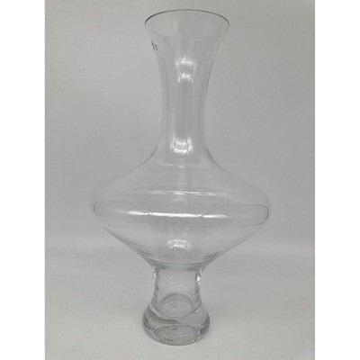 Clear Glass Bottle Like Vase - Eva Essentials