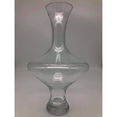 Clear Glass Bottle Like Vase - Eva Essentials