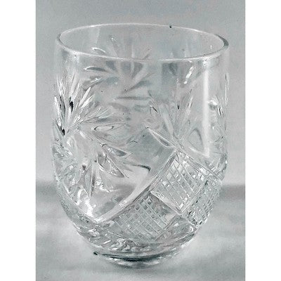 Crystal Cut Shot Glasses Barrel" 50ml Hand Made in Russia - Eva Essentials