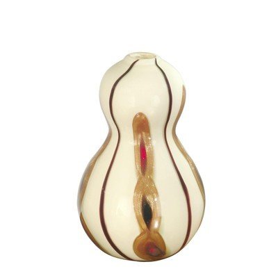 Dale Tiffany Favrile Avant Garde Tall Hour Glass Art Glass Vase - Eva Essentials