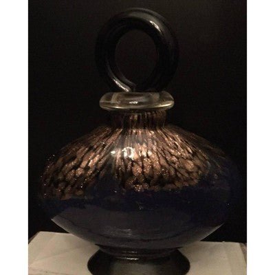 Dale Tiffany Favrille San Felipe Hand Blown Art Glass Perfume Bottle PG80147 - Eva Essentials