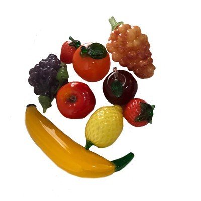 Decorative Glass Strawberry Single - Eva Essentials